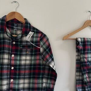 GAP Multicolor Plaid Pajama Set